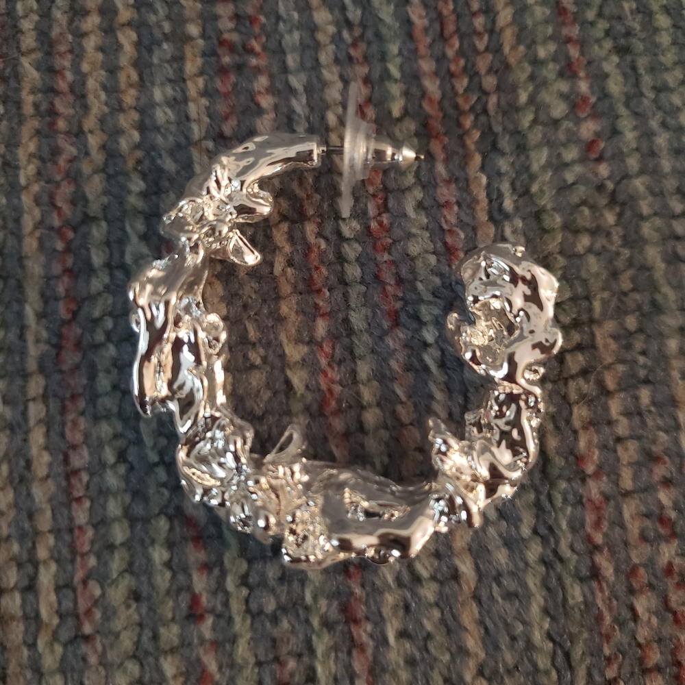 Pilgrim Textured Earrings